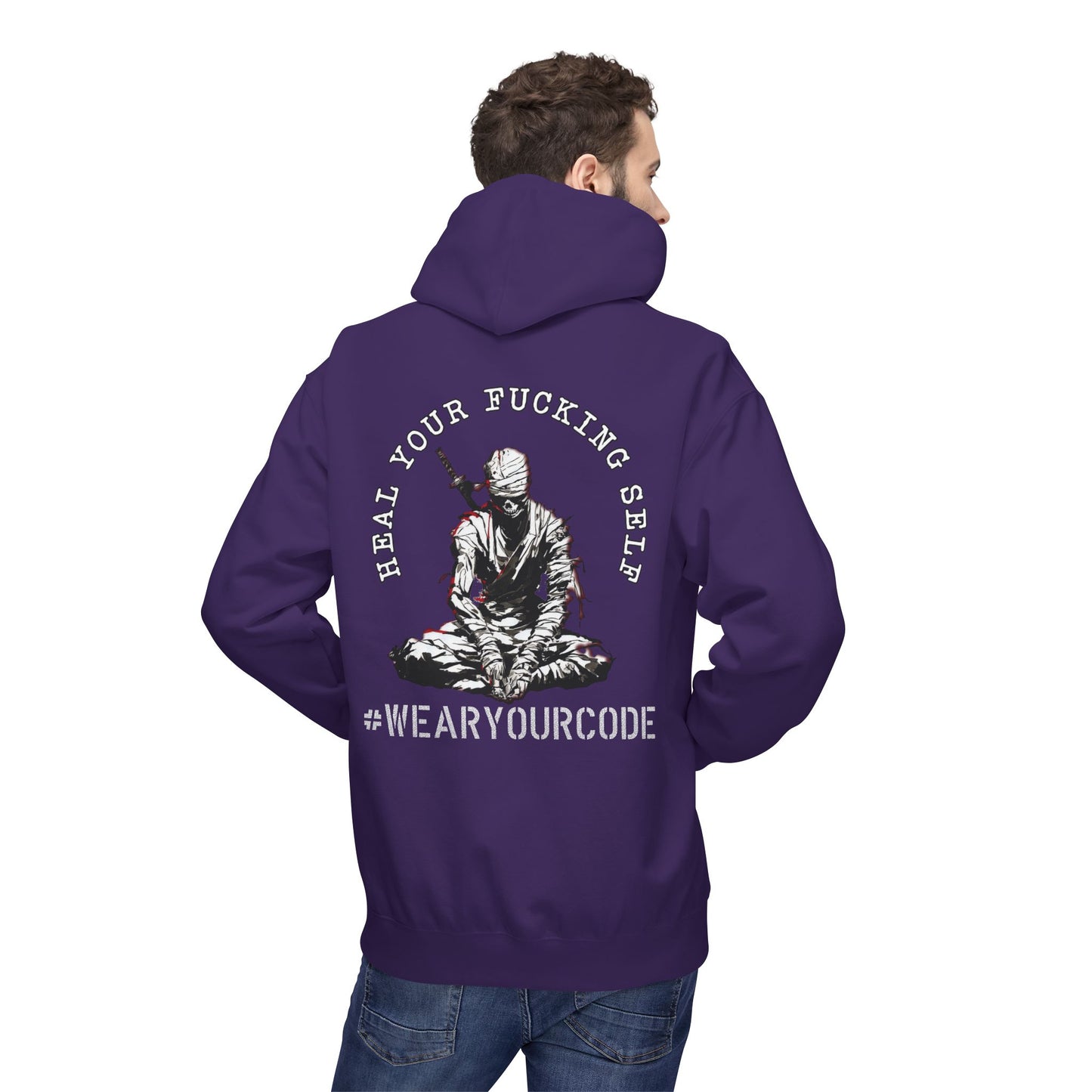 H.Y.F.S. Heal Your F***ing Self Hoodi
